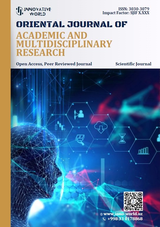 					View Vol. 2 No. 7 (2024): Oriental Journal of Academic and Multidisciplinary Research (OJAMR)
				