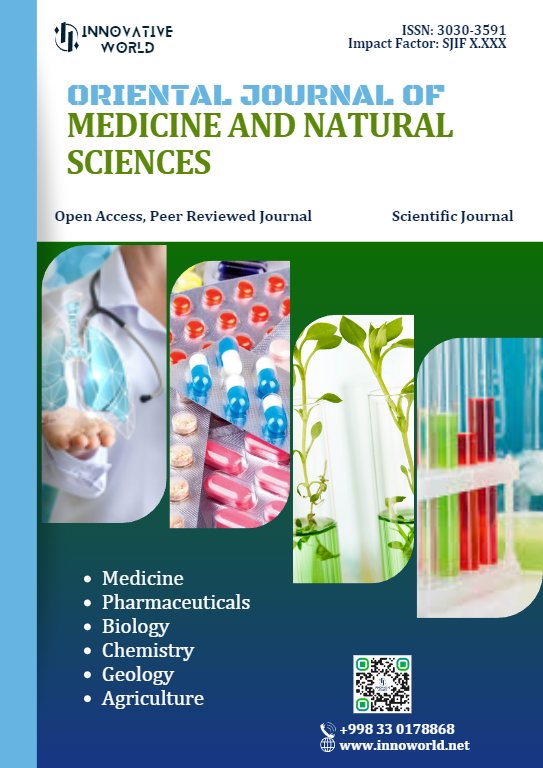 					View Vol. 1 No. 6 (2024): Oriental Journal of Medicine and Natural Sciences
				