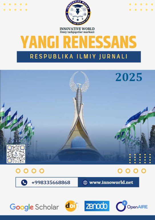 View Vol. 2 No. 3 (2025): YANGI RENESSANS